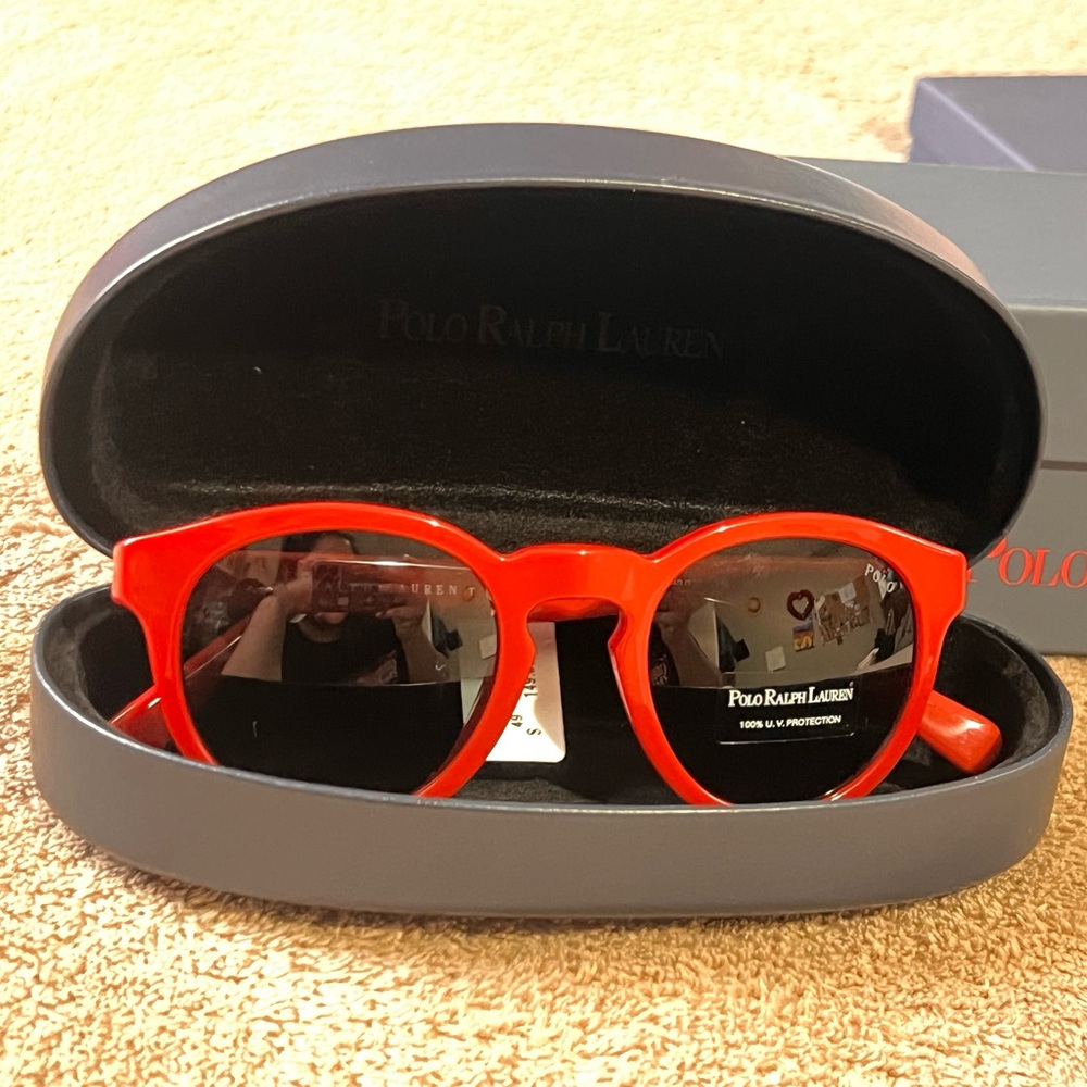 Polo Ralph Lauren Red Sunglasses